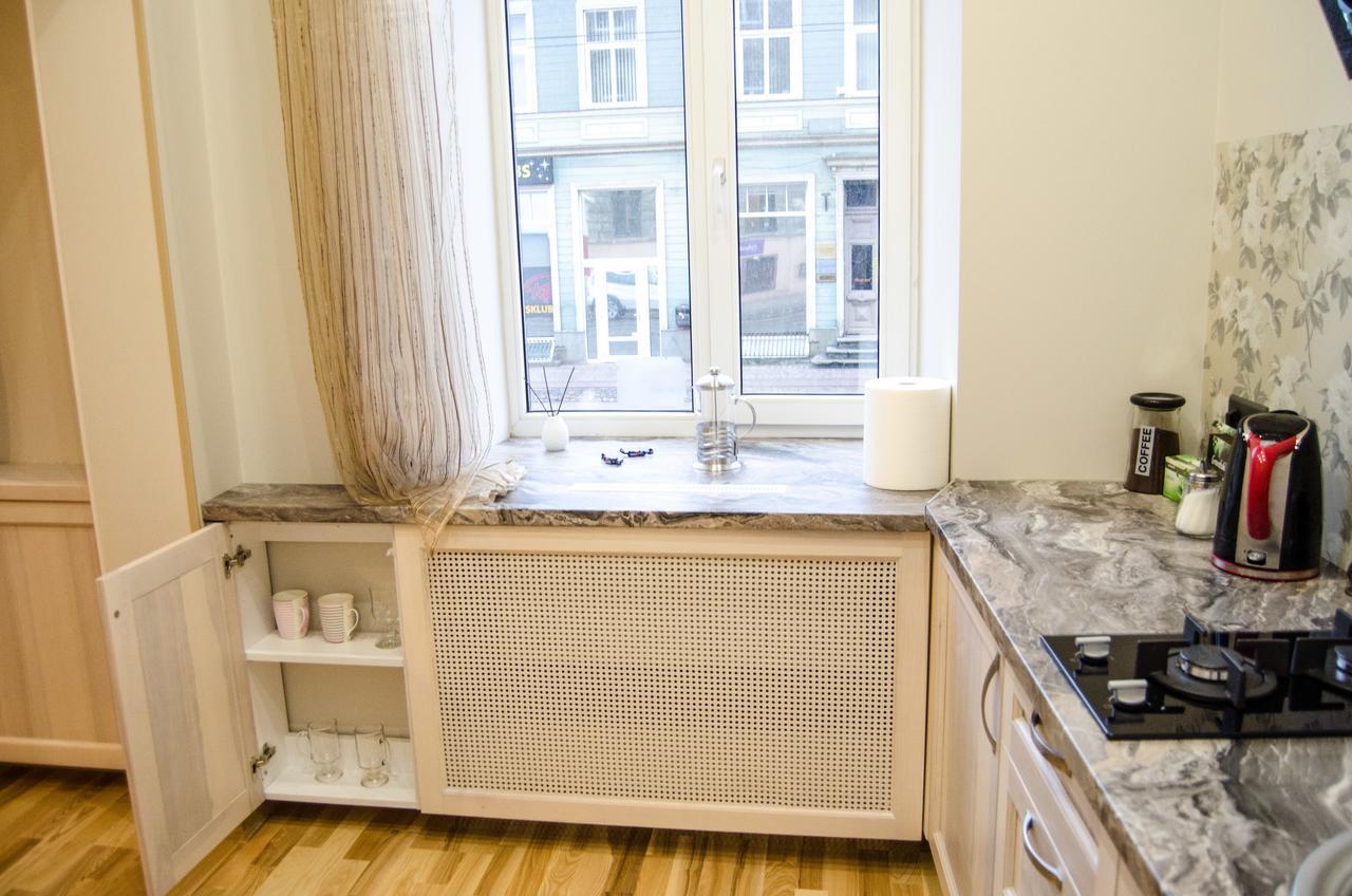 City Inn Riga Apartment, Barons Promenade With Parking Dış mekan fotoğraf