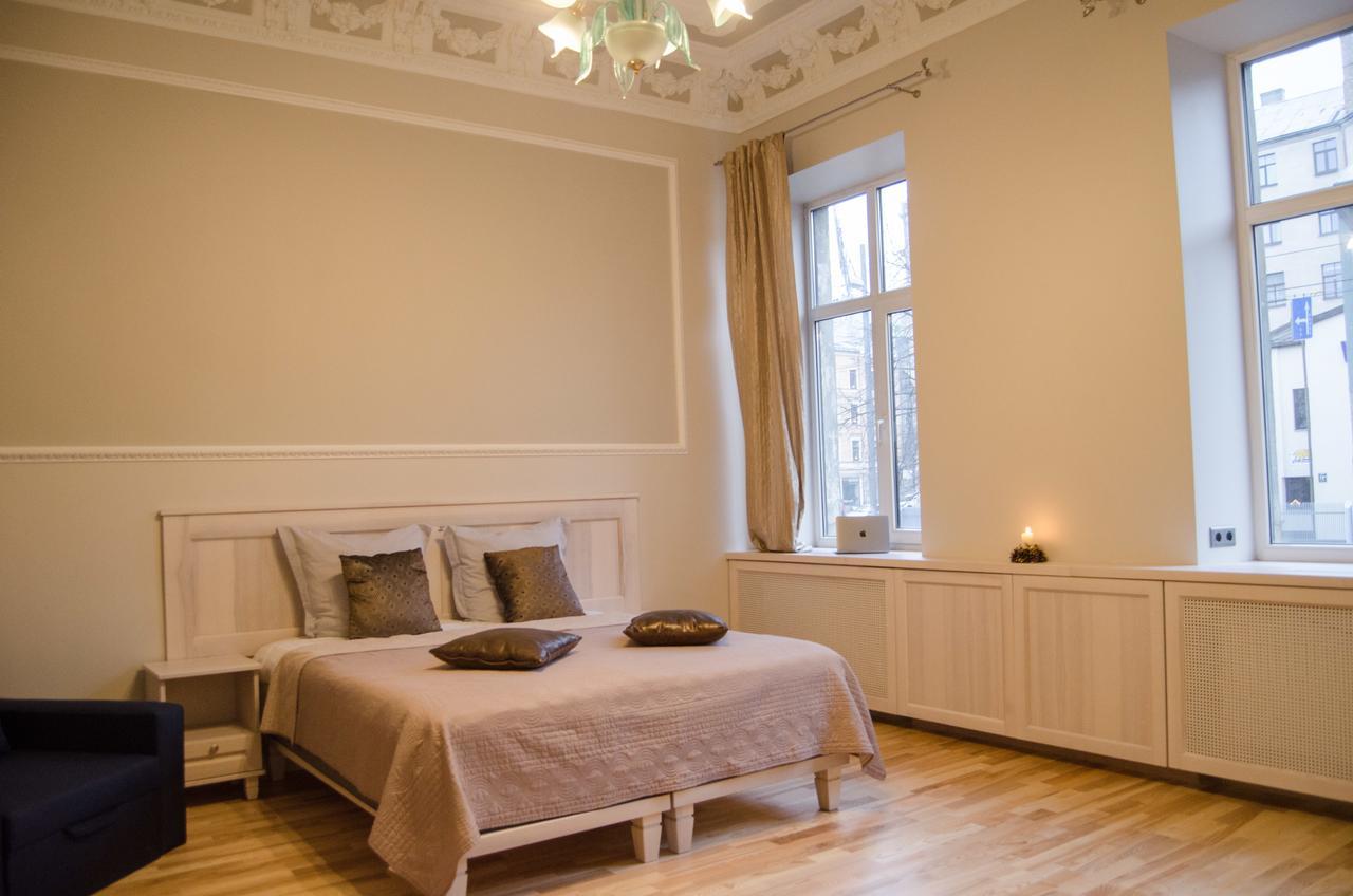 City Inn Riga Apartment, Barons Promenade With Parking Dış mekan fotoğraf