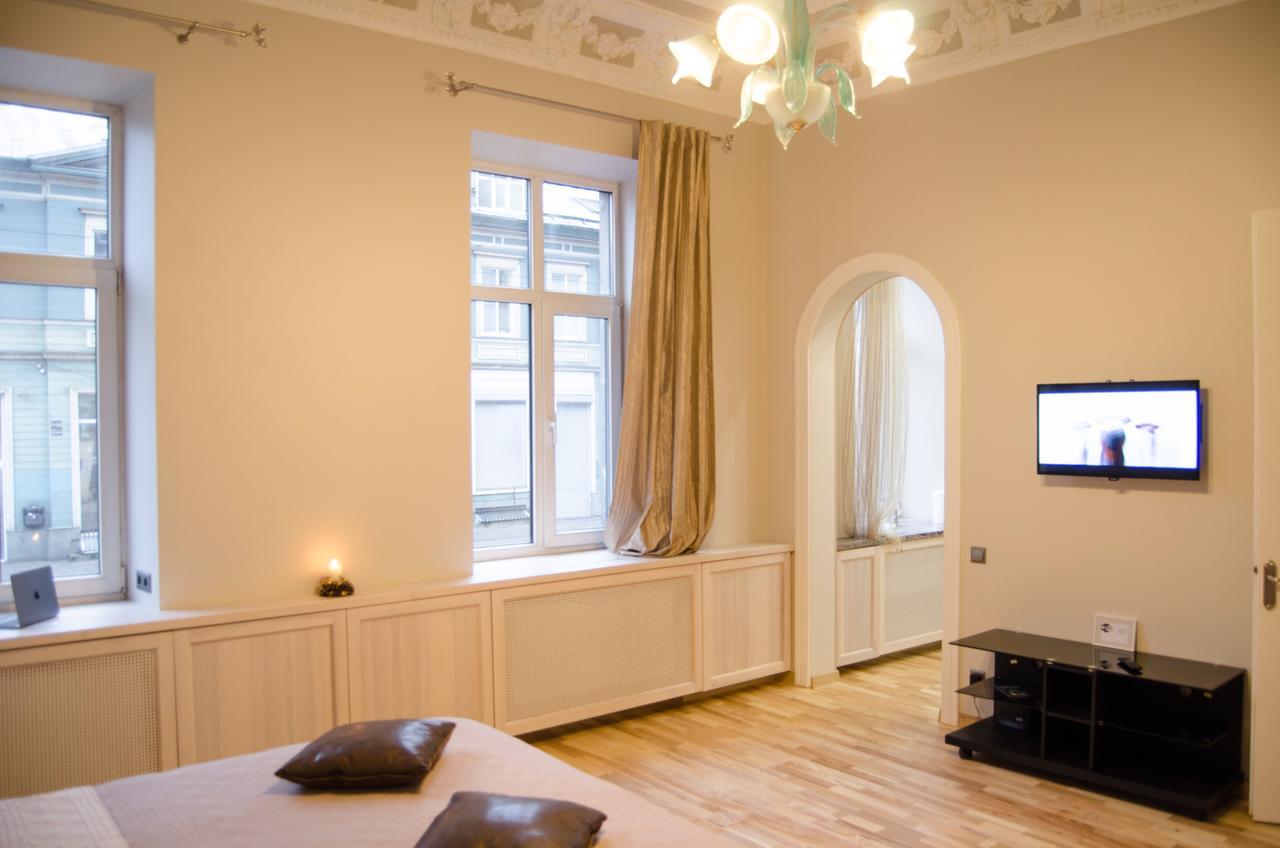 City Inn Riga Apartment, Barons Promenade With Parking Dış mekan fotoğraf